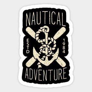 Nautical Adventure Sticker